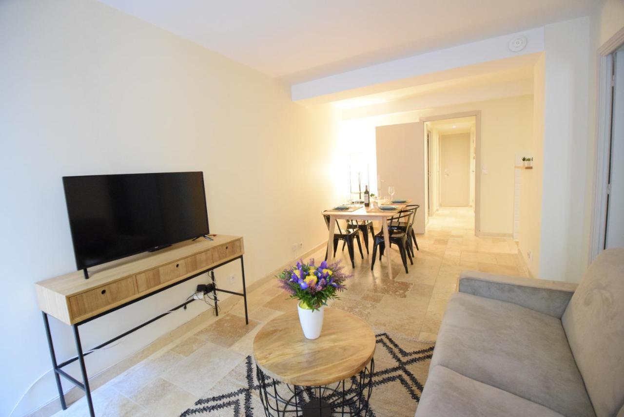 Nice Renting - Pairoliere - Spacious Flat - Old Nice - Massena - Terrace Exterior foto